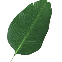Planta de palma artificial con maceta 7 hojas verde Ø15x120 cm