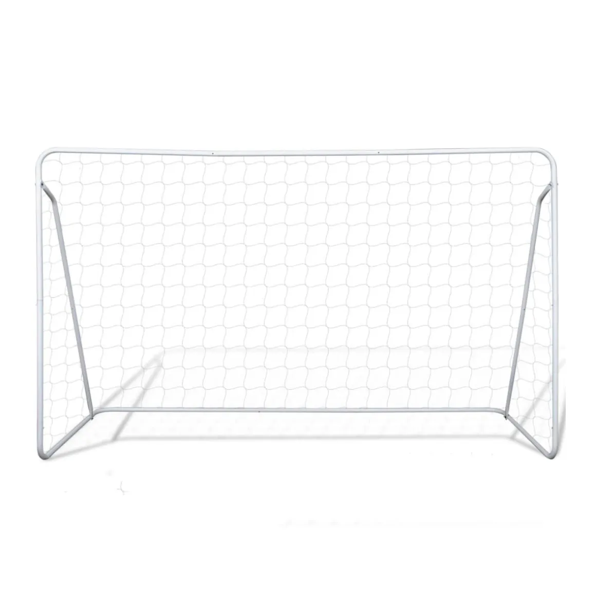 Portería de fútbol Sport blanco 150x240x90 cm