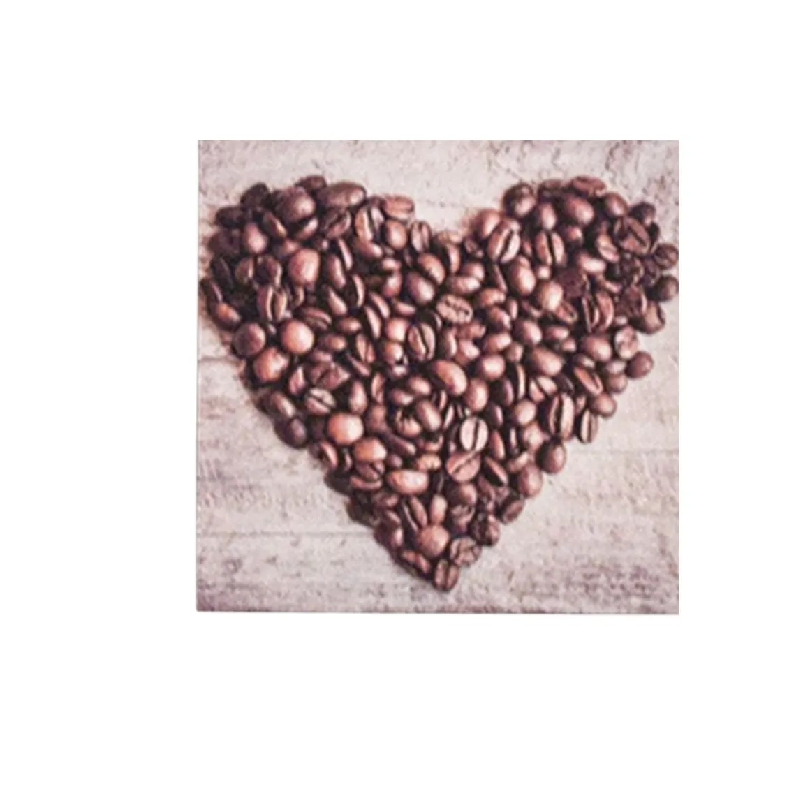 Print decorativo café 28x28x1,5 cm