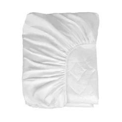 Protector de colchón para cuna Cecotec Flow Protectbaby blanco 60x120 cm