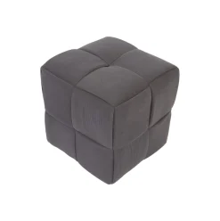 Puf Courdoruy diseño cuadrado 41x45x45 cm
