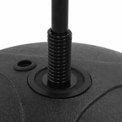 Punching ball de boxeo infantil con soporte guantes incluidos rojo/negro 87-120 cm