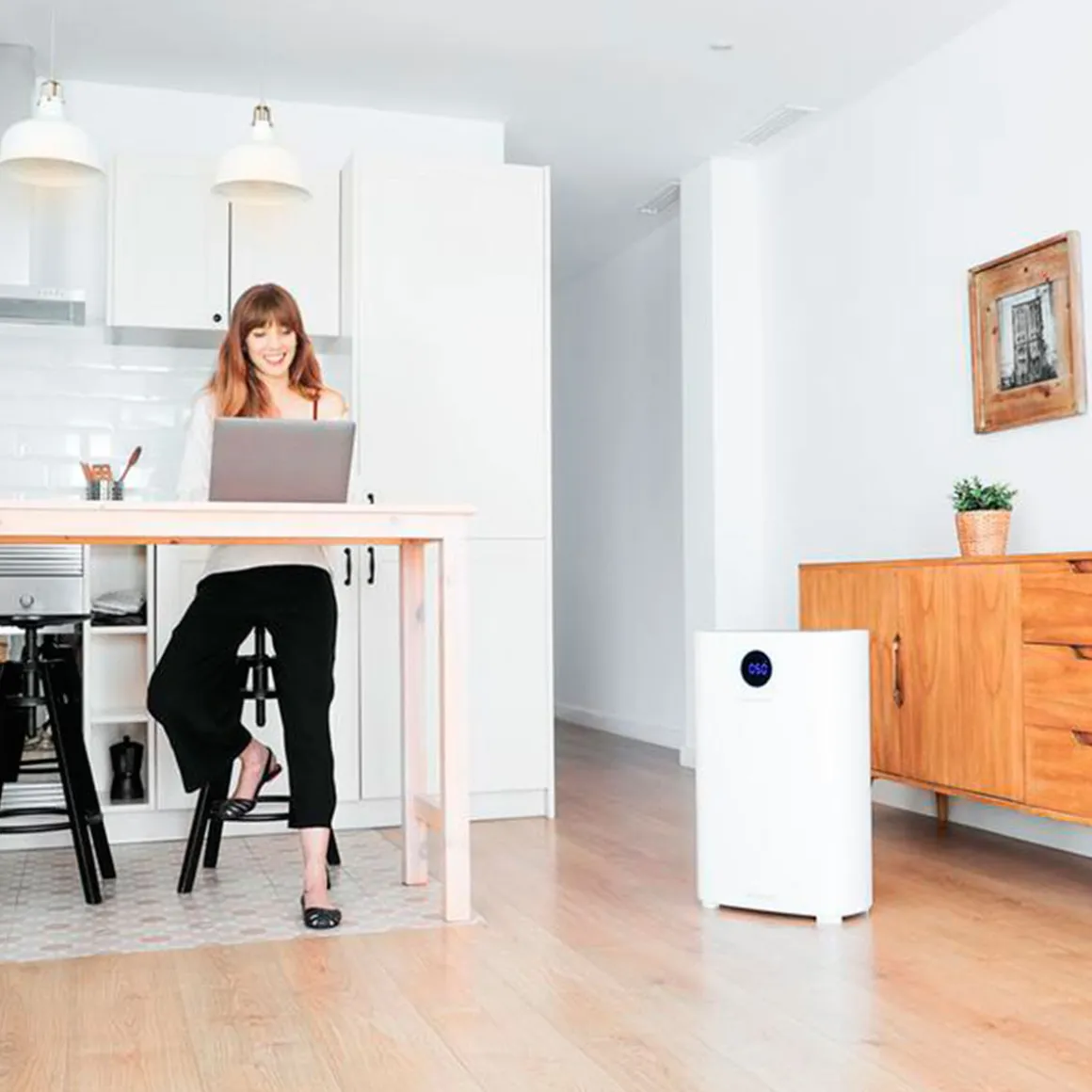 Purificador de aire Cecotec Total Pure 5000 Connected 360CADR WiFi blanco