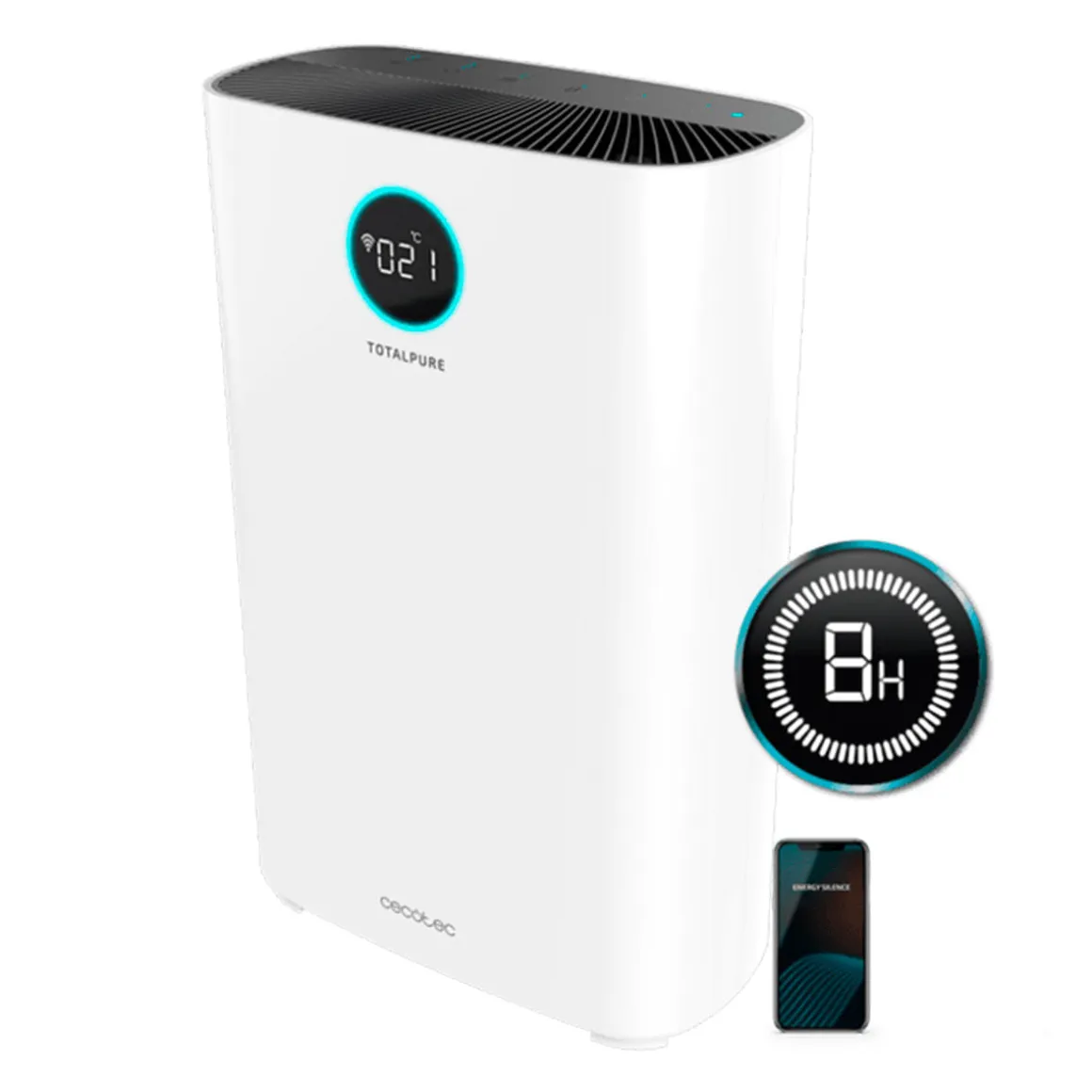 Purificador de aire Cecotec Total Pure 5000 Connected 360CADR WiFi blanco