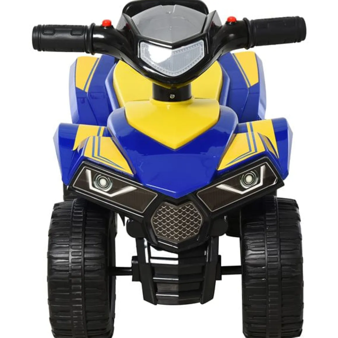 Quad Correpasillos Goodyear +12M amarillo/azul 42x38x60 cm