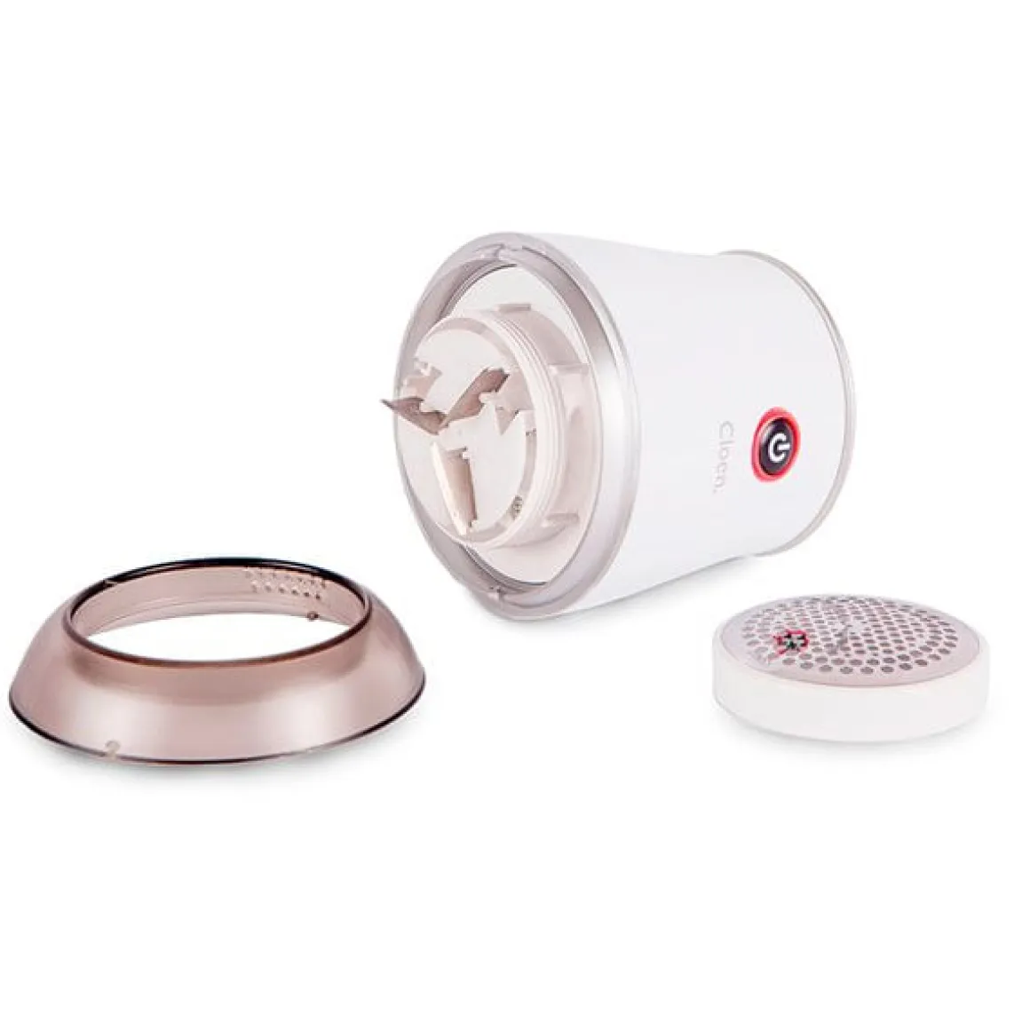 Quitapelusas Easy Stean Iron Cloen portátil 3W 2 velocidades blanco
