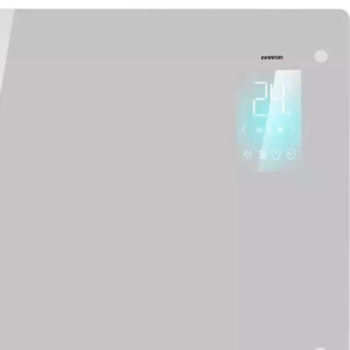 Radiador convector eléctrico Infiniton GPH-20W 2000W control táctil con temporizador blanco