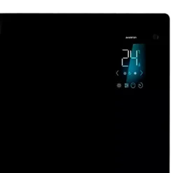 Radiador convector eléctrico Infiniton GPH-21B 2000W control táctil con temporizador negro