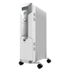 Radiador de aceite Cecotec ReadyWarm 7000 Space 7 módulos 1500W blanco