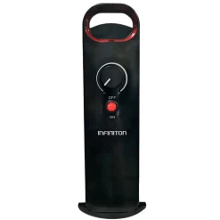 Radiador de aceite Infiniton HORM-N10 900W 11 elementos negro