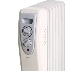 Radiador de aceite Infiniton HOR-1500 1500W 3 niveles de potencia blanco