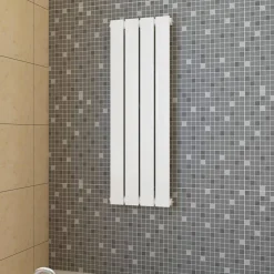Radiador Flow 350W 4 elementos blanco 90x31 cm