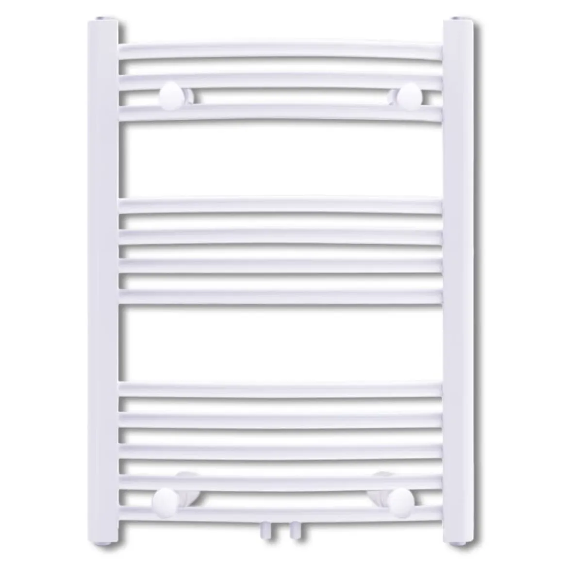 Radiador toallero Azax 320W 12 barras blanco 76,4x50 cm