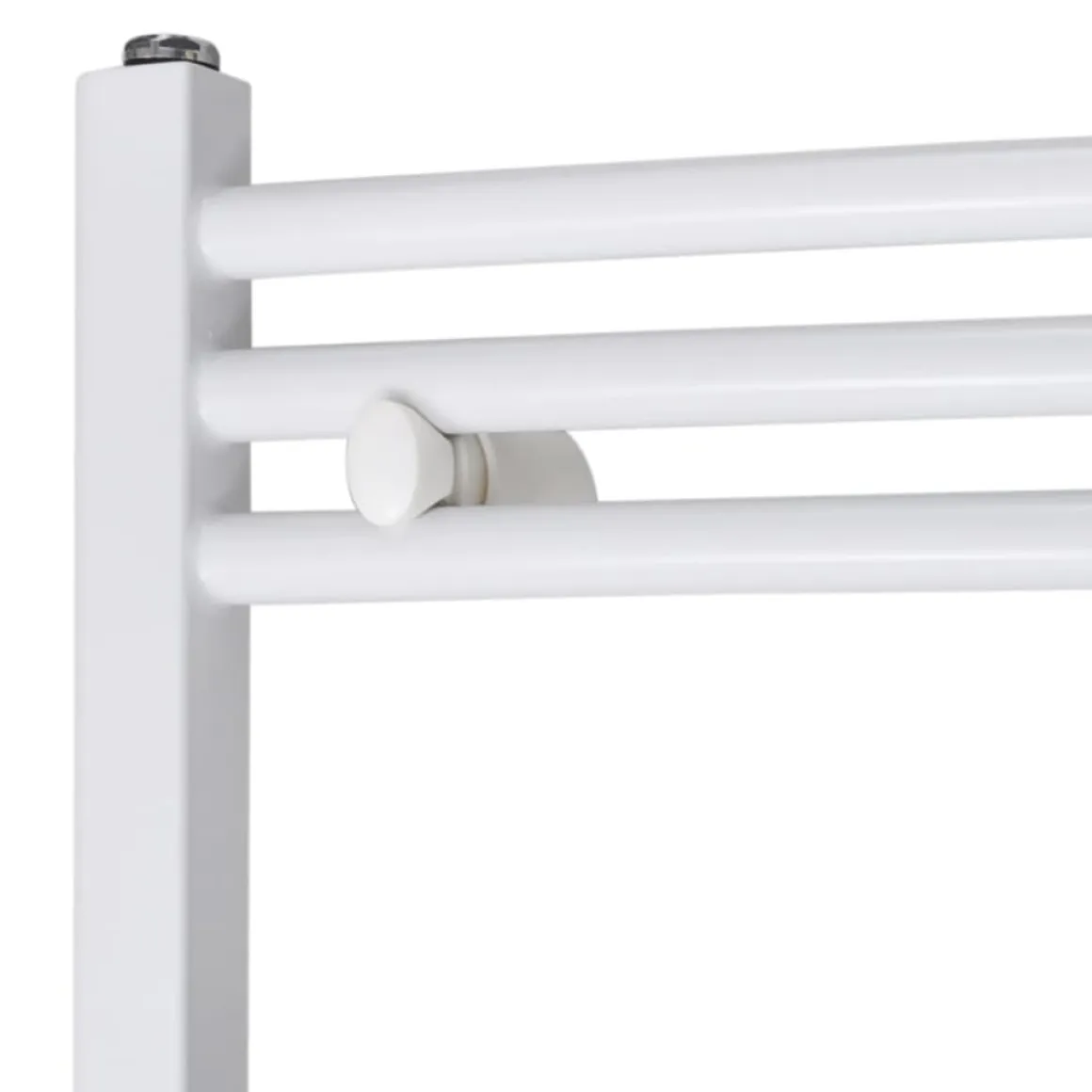 Radiador toallero Azax 320W 12 barras blanco 76,4x50 cm