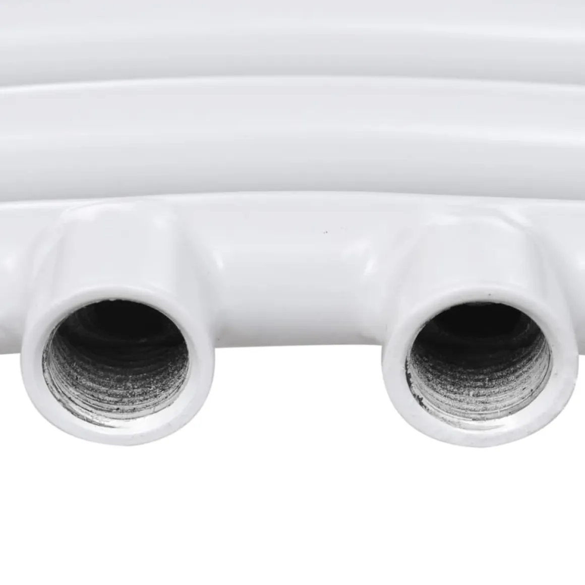 Radiador toallero Azax 320W 12 barras blanco 76,4x50 cm