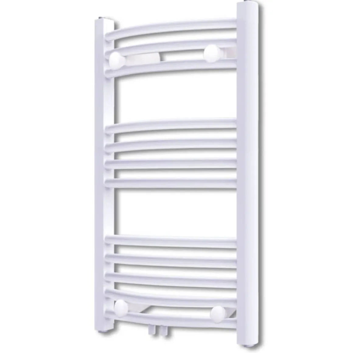 Radiador toallero Azax 320W 12 barras blanco 76,4x50 cm