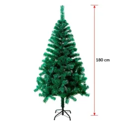 Árbol de Navidad 450 puntas verde 180 cm