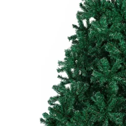 Árbol de navidad 400 ramas + base cruzada verde Ø85x150 cm