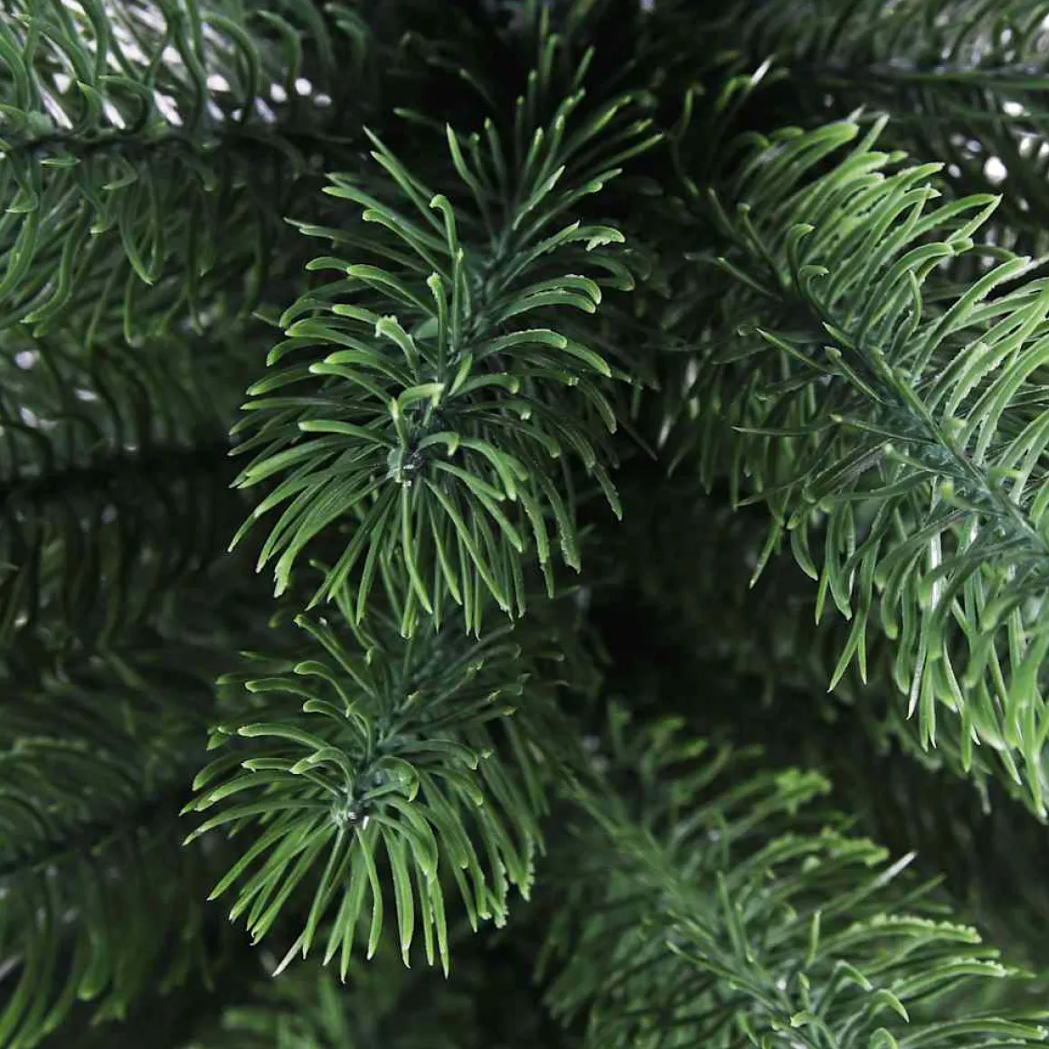 Árbol de Navidad 200 ramas con macetero verde Ø51x90 cm
