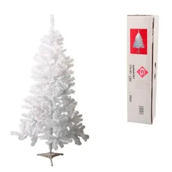 Árbol de Navidad 460 ramas con base blanco 180 cm