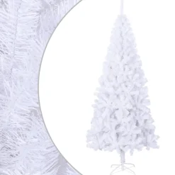 Árbol de Navidad 620 ramas nevado blanco Ø90x180 cm