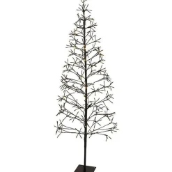 Árbol de navidad Ambiance 160 luces LED 120 cm