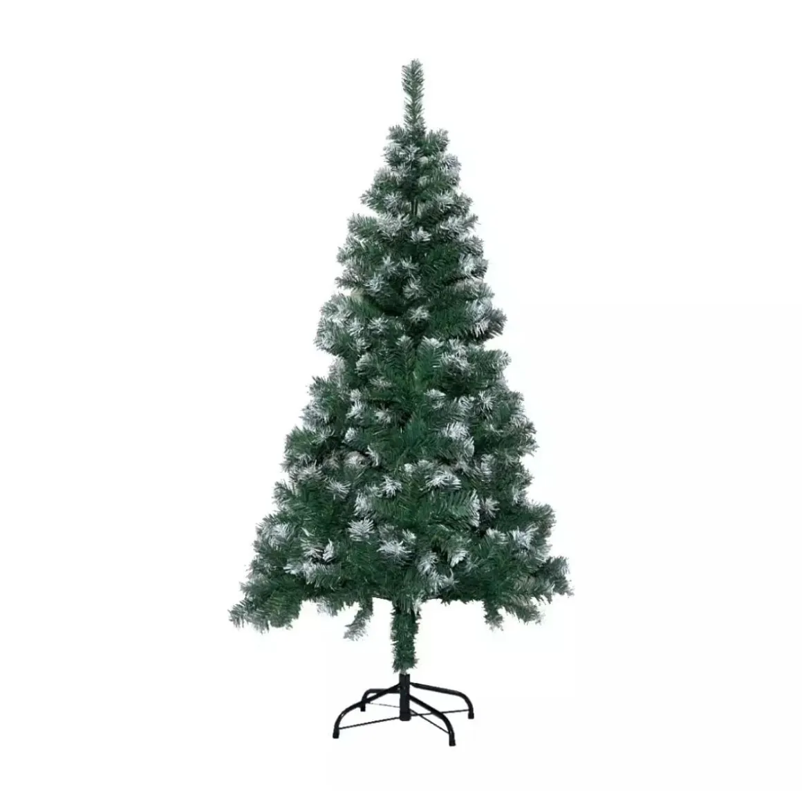 Árbol de Navidad Axel 450 ramas efecto nevado verde 150 cm