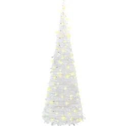 Árbol de Navidad desplegable luces LED 8 modos
