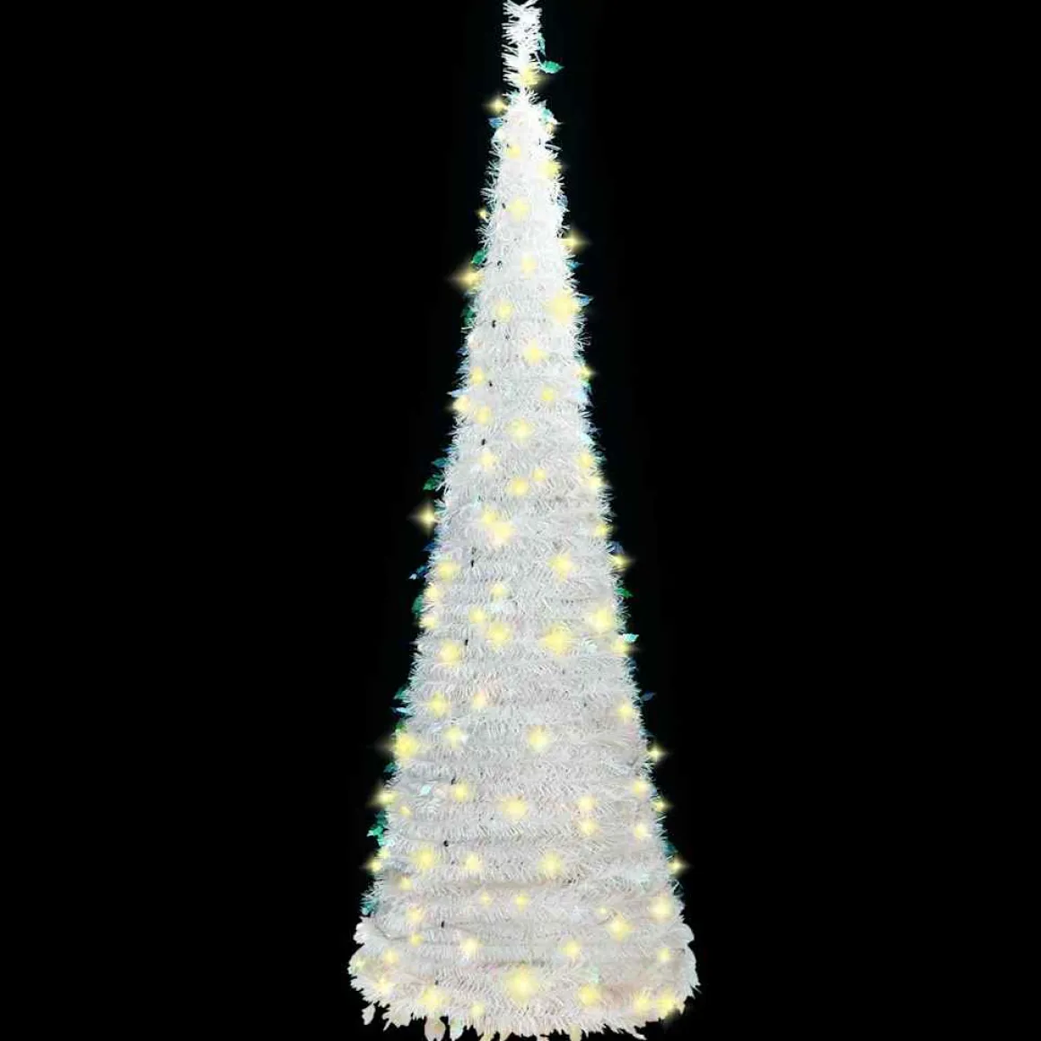 Árbol de Navidad desplegable luces LED 8 modos