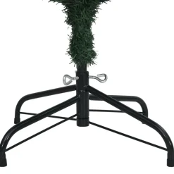 Árbol de Navidad Everluce 286 ramas con efecto nevado 300 LEDs verde