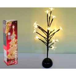 Árbol decorativo 20 LED 40 cm