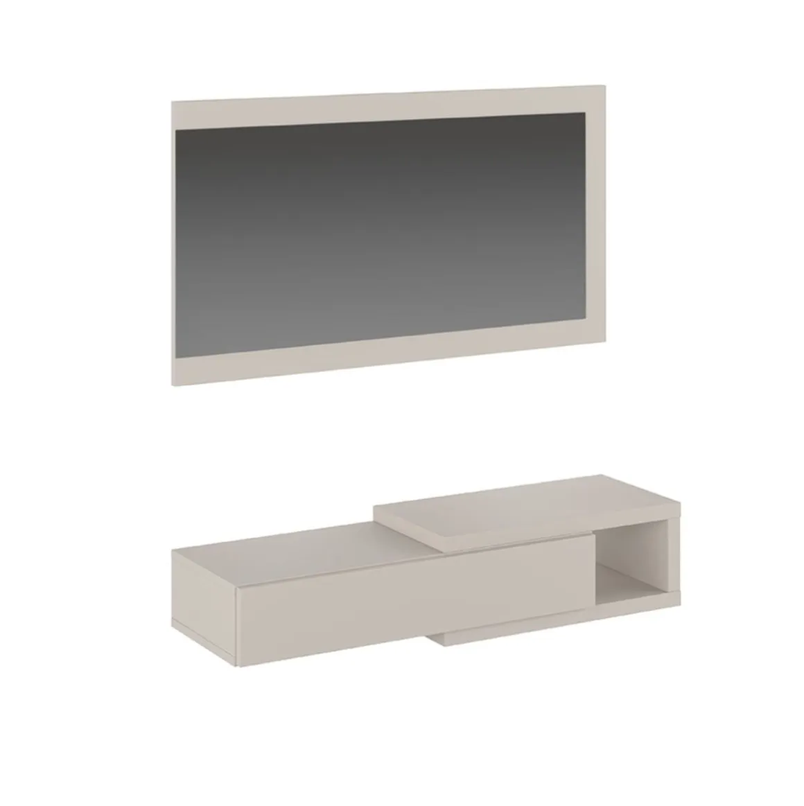 Recibidor New Aura espejo + cajón
