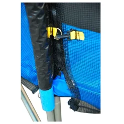 Red de seguridad Homcom para cama elástica 6 barras Ø244x180 cm
