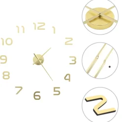 Reloj 3D de pared diseño XXL Ø100 cm