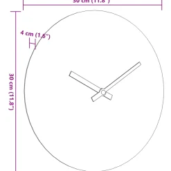 Reloj de pared Monet Ø30 cm