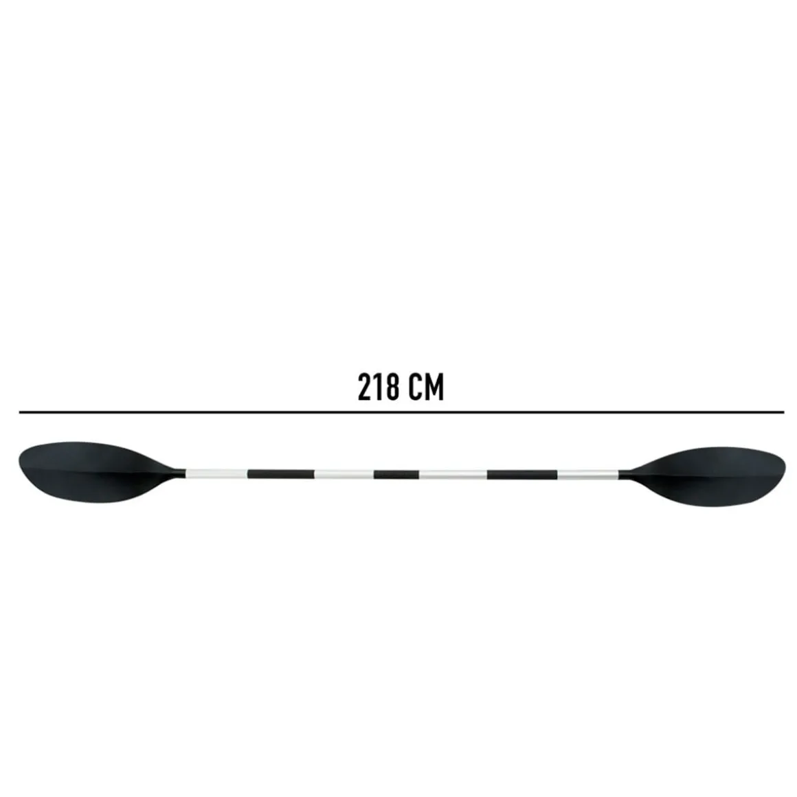 Remo para kayak Intex desmontable negro 218 cm