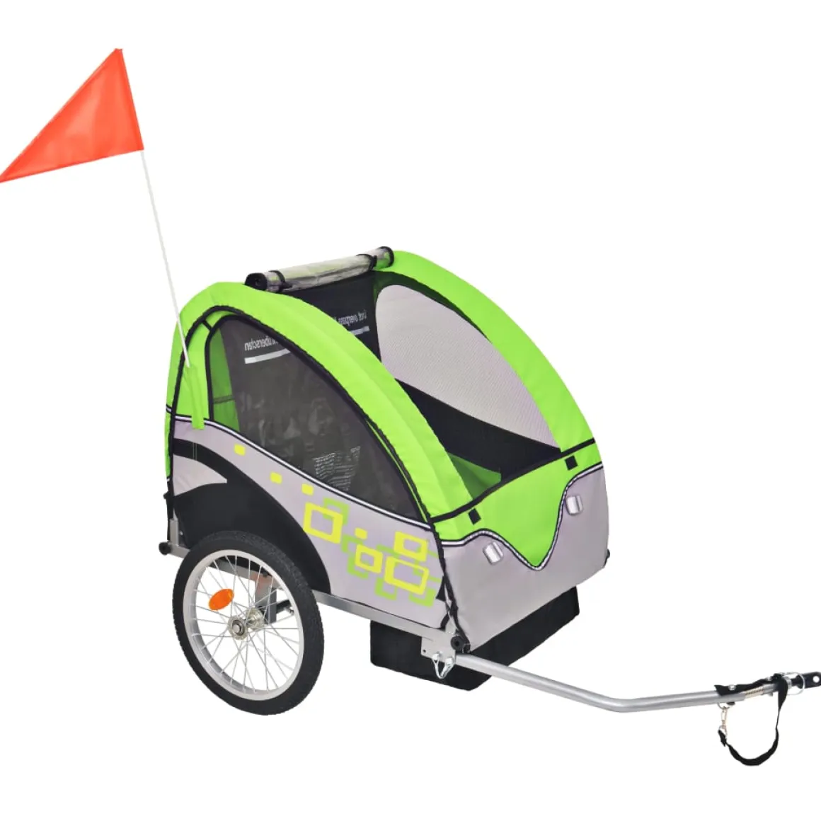 Remolque para bicicletas Renty con arnés de seguridad +1A
