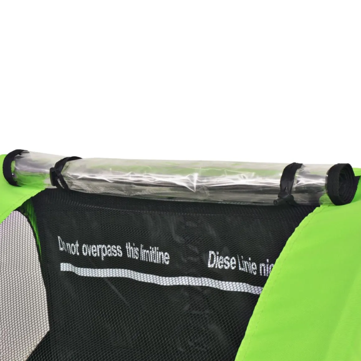 Remolque para bicicletas Renty con arnés de seguridad +1A