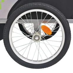 Remolque para bicicletas Renty con arnés de seguridad +1A