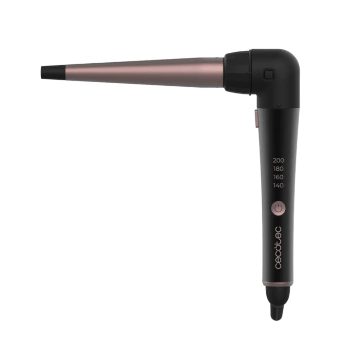 Rizador de pelo Cecotec SurfCare TwistConic ángulo ajustable + accesorios 25-13 mm