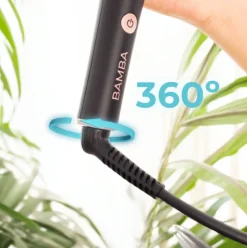Rizador de pelo Cecotec SurfCare TwistConic ángulo ajustable + accesorios 25-13 mm
