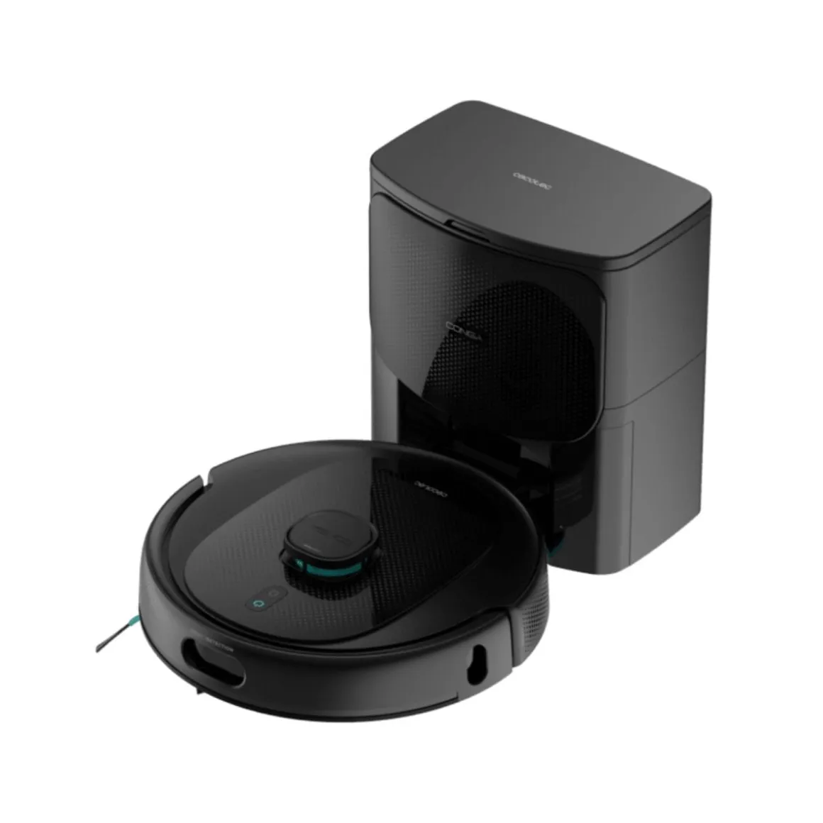Robot aspirador Cecotec Conga 9990 AI Spin Revolution Ultra Power Home 4 en 1 con base de autovaciado