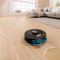 Robot aspirador Cecotec Conga M100 Spin AI 2000Pa cepillo silicona 220m² App 3.0 negro
