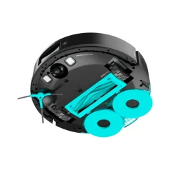 Robot aspirador Cecotec Conga M100 Spin AI 2000Pa cepillo silicona 220m² App 3.0 negro
