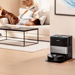 Robot aspirador Cecotec Conga X70 15000Pa 4 en 1 base autovaciado WiFi negro