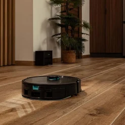 Robot aspirador Cecotec Conga Y50 5000Pa + base autovaciado WiFi 3L negro