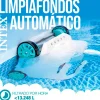 Robot limpiafondos Intex ZX300 para piscinas desmontables blanco