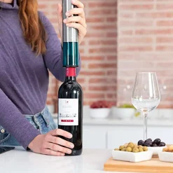 Sacacorchos eléctrico Cecotec InstantCork 1000 Gourmet luz LED inox