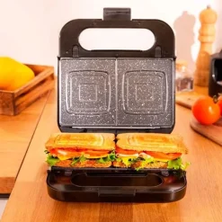 Sandwichera Cecotec Rock'nToast Family 4 en 1 1000W inox