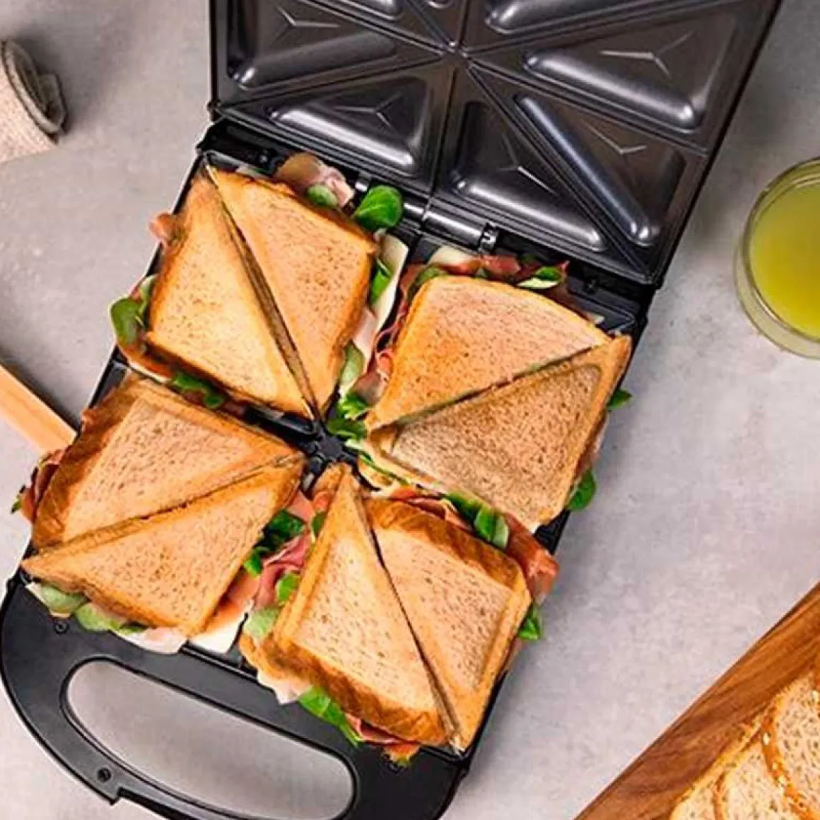 Sandwichera Cecotec Rock'nToast Family 1500W inox